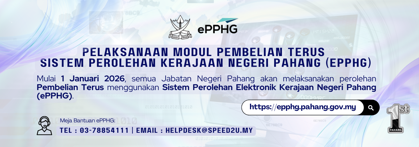 PERLAKSANAAN MODUL PEMBELIAN TERUS SISTEM ePPHG 