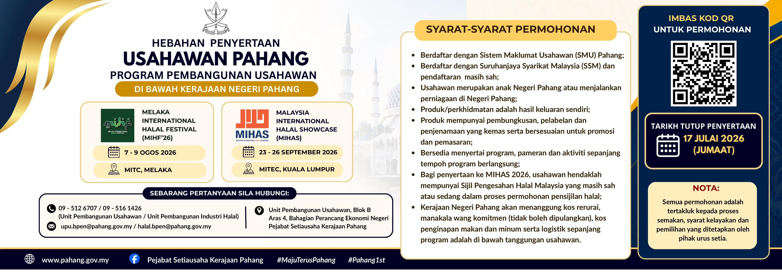 PROGRAM PEMBANGUNAN USAHAWAN PAHANG