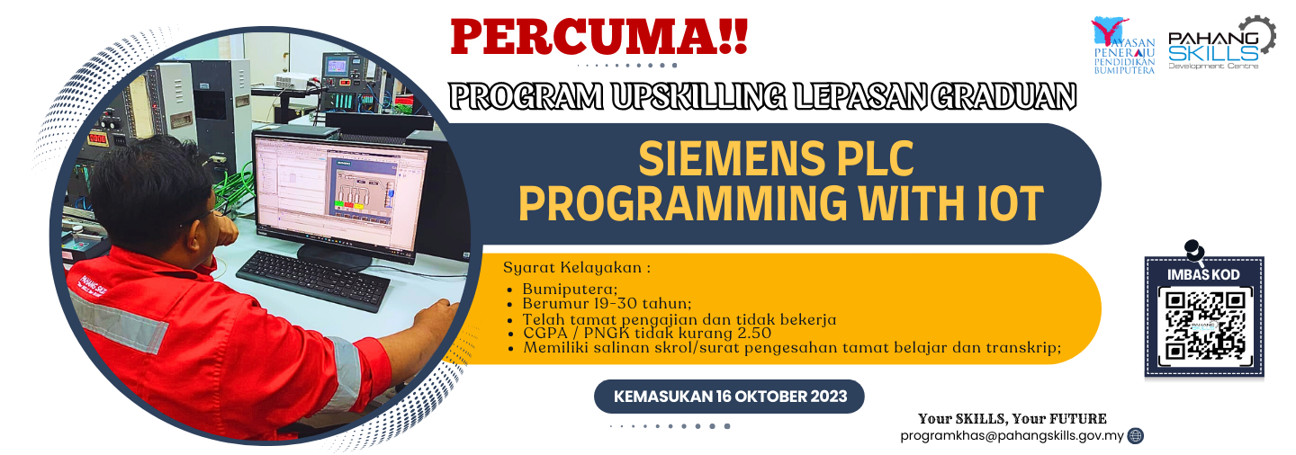 PSDC Program Upskill Lepasan Graduan : PLC